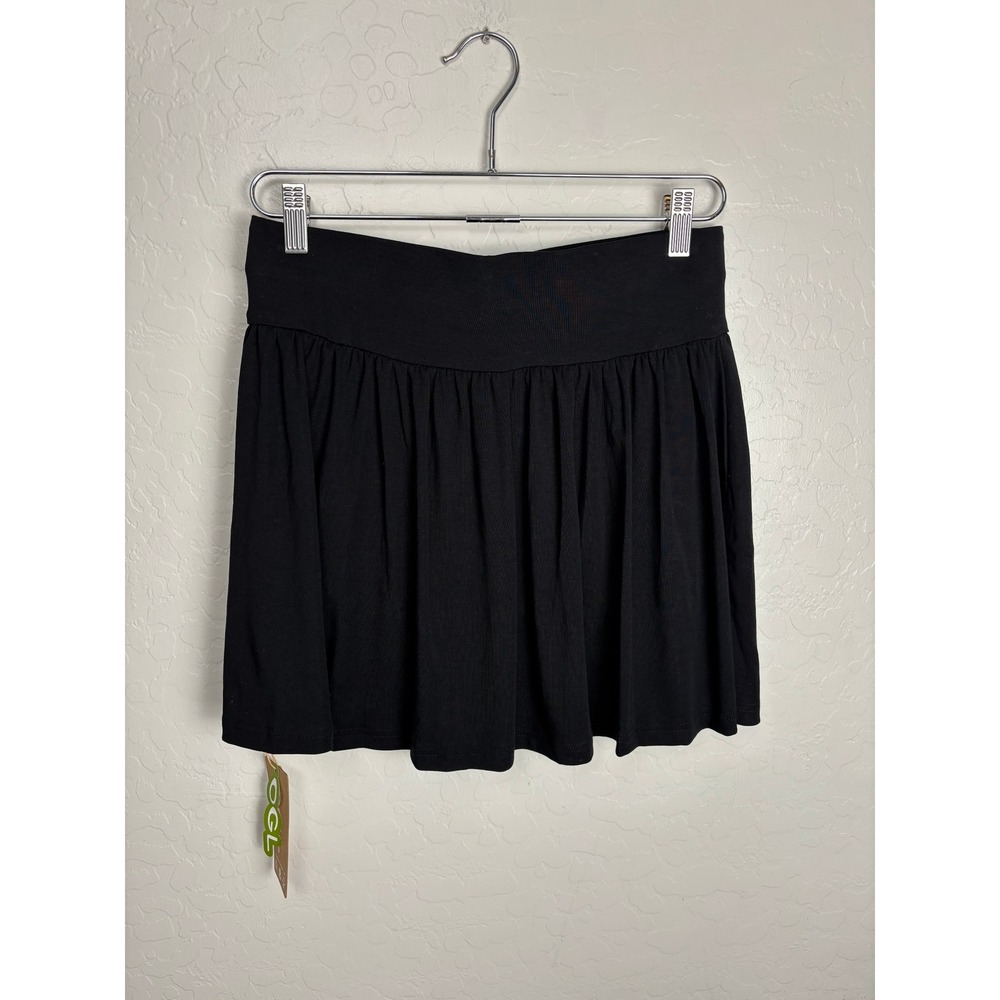OGL Move Matte Smooth Gathered A-Line Black Active Skort Size Small NWT 2673